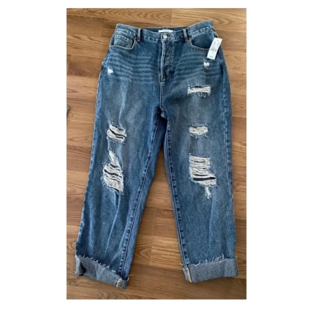 PACSUN Ripped Straight Leg Jeans - Picture 5 of 10